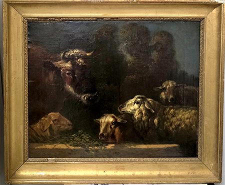 Paesaggio con armenti 