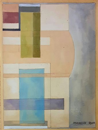 Manlio Rho “Senza titolo” 1950