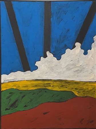 Tano Festa “Paesaggio” 1984