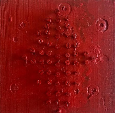 Bernard Aubertin “Tableau clous Vis” 1964