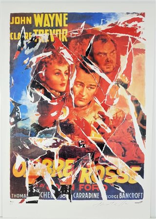 Mimmo Rotella “Ombre rosse”