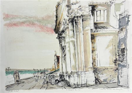 Walter Piacesi “Venezia, Chiesa dei Gesuati”