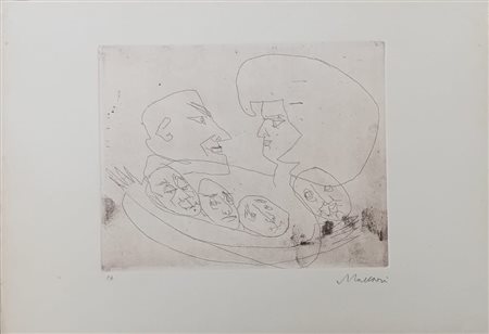 Mino Maccari “Senza titolo”