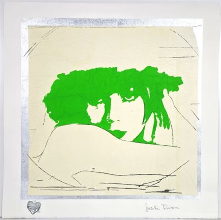 Giosetta Fioroni “Doppio liberty green”