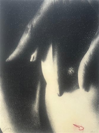 Omar Galliani “La figlia era nuda” 2005