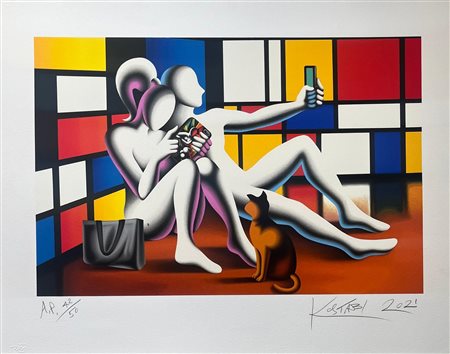 Mark Kostabi “Social Modernism” 