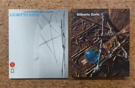 ARTE POVERA (GILBERTO ZORIO) - Lotto unico di 2 cataloghi: