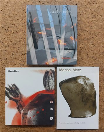 ARTE POVERA (MARIO E MARISA MERZ) - Lotto unico di 3 cataloghi