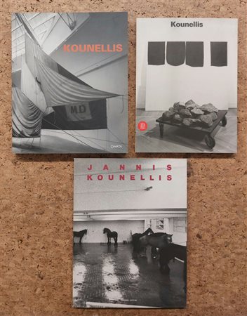 ARTE POVERA (JANNIS KOUNELLIS) - Lotto unico di 3 cataloghi
