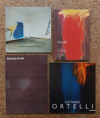 GOTTARDO ORTELLI - Lotto unico di 4 cataloghi