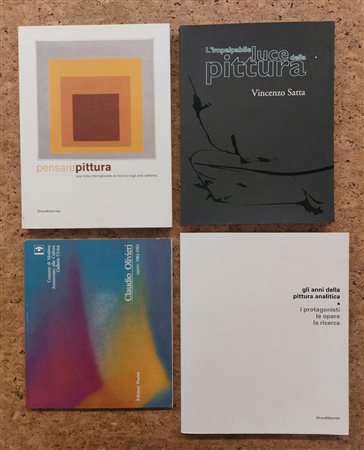 ARTE ANALITICA - Lotto unico di 4 cataloghi