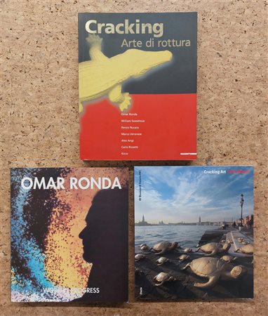 CRACKING ART - Lotto unico di 3 cataloghi
