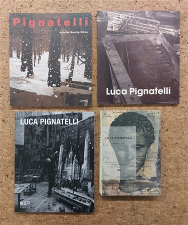 LUCA PIGNATELLI - Lotto unico di 4 cataloghi