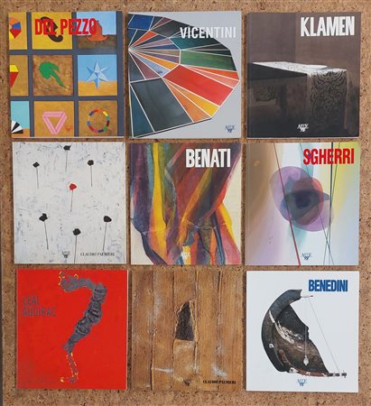 GALLERIA ARTE 92, MILANO - Lotto unico di 9 cataloghi editi dalla Galleria
