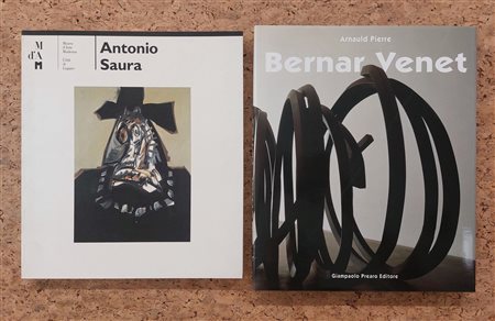ANTONIO SAURA E BERNARD VENET - Lotto unico di 2 cataloghi