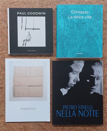 ARTE CONTEMPORANEA - Lotto unico di 4 cataloghi