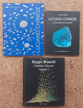 BEPPE BONETTI E LUCIANO CHINESE - Lotto unico di 3 cataloghi: