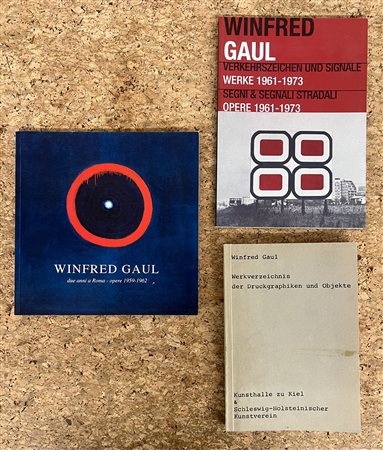 WINFRED GAUL - Lotto unico di 3 cataloghi