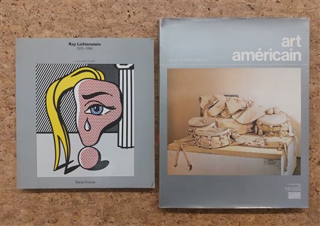 ROY LICHTENSTEIN E ARTE AMERICANA DEL DOPOGUERRA - Lotto unico di 2 cataloghi