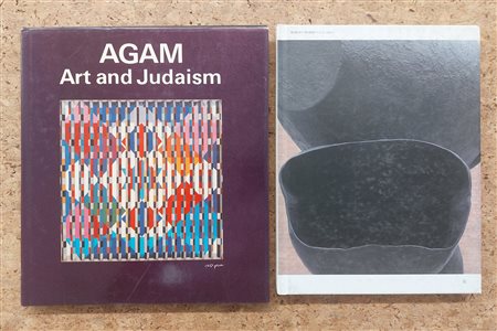 YAACOV AGAM E ROBERT MORRIS - Lotto unico di 2 cataloghi