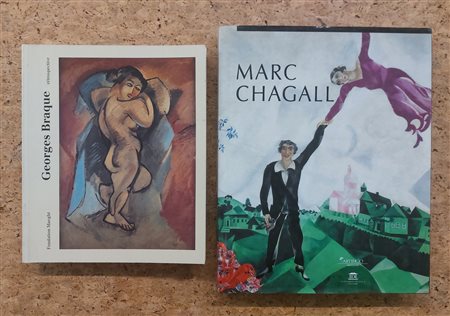 MARC CHAGALL E GEORGES BRAQUE - Lotto unico di 2 cataloghi
