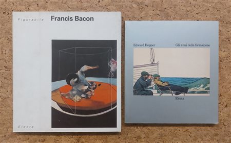 FRANCIS BACON E EDWARD HOPPER - Lotto unico di 2 cataloghi