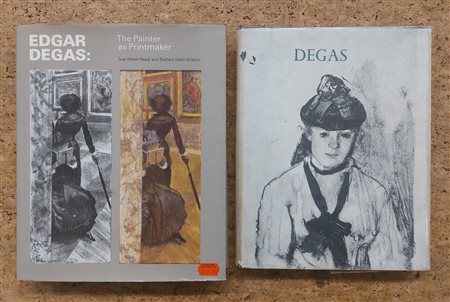 EDGAR DEGAS - Lotto unico di 2 cataloghi