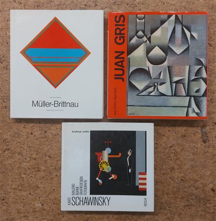 JUAN GRIS, XANTI SCHAWINSKY E MÜLLER-BRITTNAU - Lotto unico di 3 cataloghi