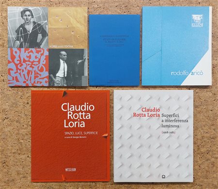 ASTRAZIONE E ARTE ANALITICA - Lotto unico di 5 cataloghi