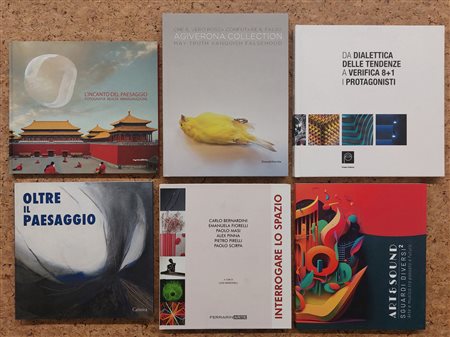 COLLETTIVE D'ARTE DEL DOPOGUERRA - Lotto unico di 6 cataloghi