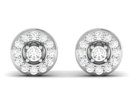 ORECCHINI IN ORO GIALLO 14K E DIAMANTI (0.18 CT) - DOC-0012437-0008