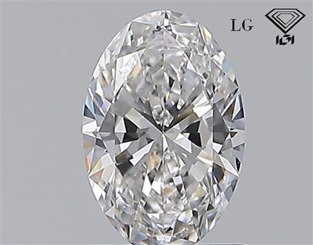 DIAMANTE 1,00 CT D VVS1 LAB-GROWN - OVALE - I.G.I.