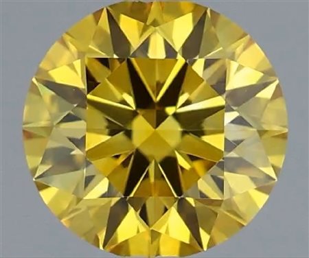 DIAMANTE LAB-GROWN 0,50 CT FANCY GIALLO VIVIDO VVS1