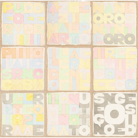 BOETTI ALIGHIERO
