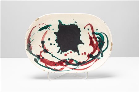 Gigina Baj - Vassoio con decoro nucleare, 1958