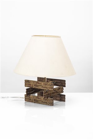 Luciano Frigerio (stile di) - Lampada da tavolo, 1970 circa