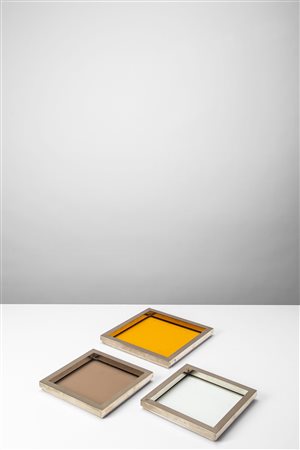 Romeo Rega - Set di tre svuotatasche, 1970 circa