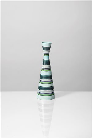 Aldo Londi - Vaso conico a clessidra, 1970 circa