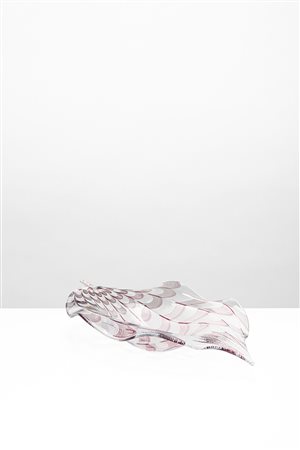 Manifattura Muranese - Centrotavola 'foglia', 1990 circa