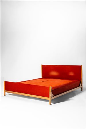 Gianfranco Frattini (Padova 15/05/1926 - Milano 06/04/2004)  -  Letto matrimoniale, opera unica per Casa PBH , 1960