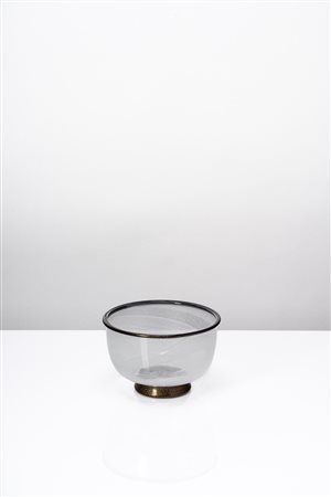 Barovier & Toso (attribuito a) - Coppa in vetro marmorizzato, 1980 circa