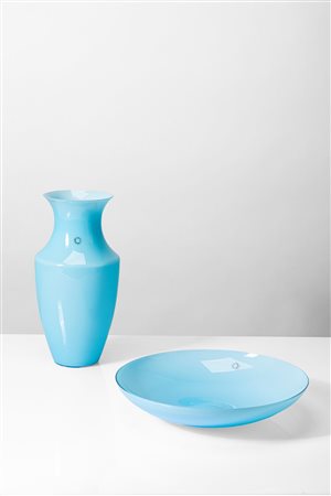 Vincenzo Nason - Vaso e centrotavola, 1960 circa