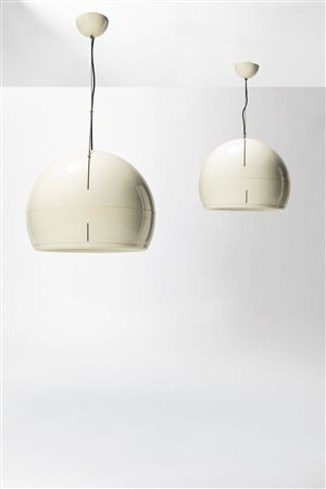 Studio Tetrarch - Coppia di lampade a sospensione modello 'Pallade', 1968