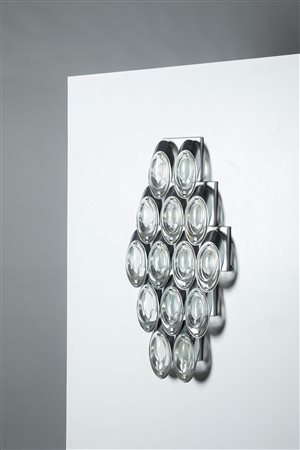 Oscar Torlasco (attribuito a) - Lampada da muro, 1980 circa
