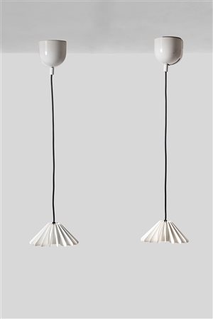 Manifattura Italiana - Coppia di lampade a sospensione, 2000 circa