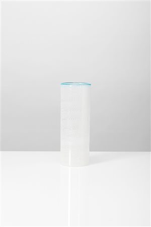 Barovier & Toso - Vaso cilindrico a mezza filigrana, 1970 circa
