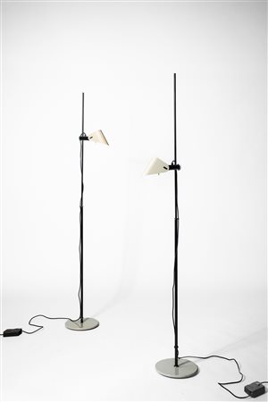 Valenti Luce - Coppia di lampade da terra regolabili, 1970 circa