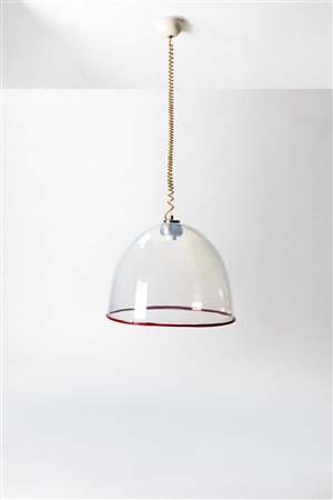 Renato Toso - Roberto Pamio - Lampada a sospenzione modello 'Selene', 1970 circa