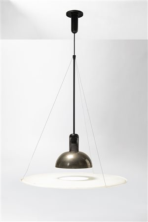 Achille Castiglioni - Lampada a sospensione a luce diretta modello 'Frisbi', 1978