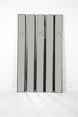 Luciano Bertoncini - Set di cinque specchi appendiabiti della serie 'Gronda', 1970 circa